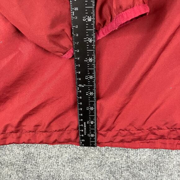 Alabama Crimson Tide Pullover Jacket Mens 2XLT Red Quarter Zip Embroidered - Picture 3 of 9